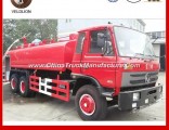 Dongfeng 6X4 210HP 15, 000 Litres Water Tank Fire Truck