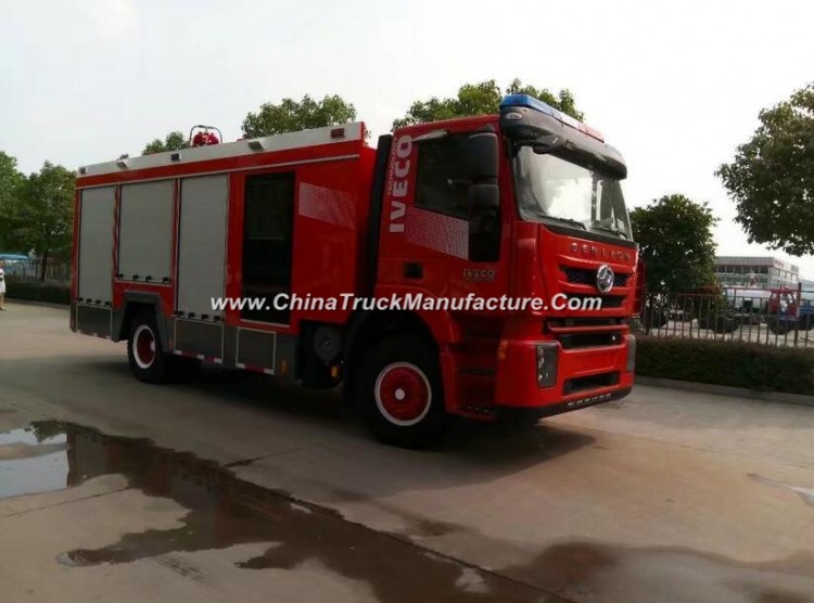 China Manufacturers 4*2 Iveco Hongyan Brand Fire Fighting Truck / Fire Truck for Sale