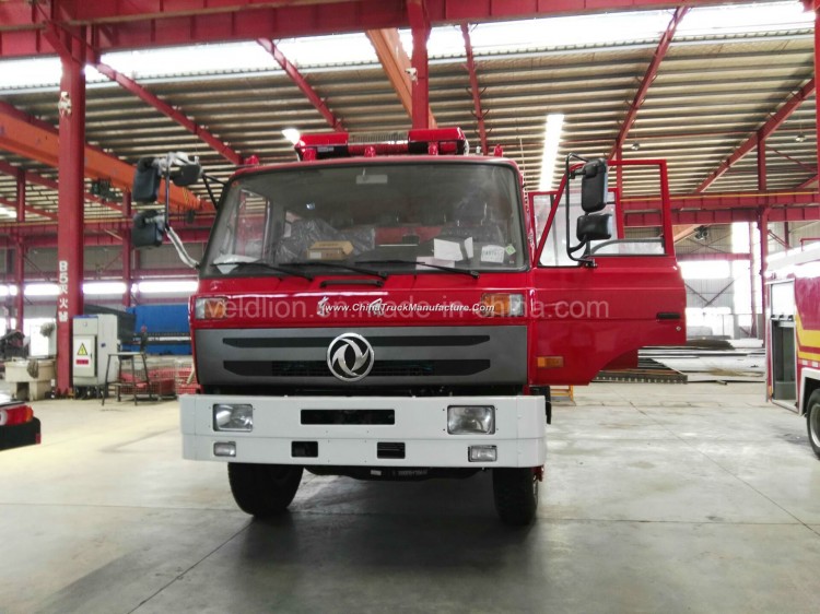 Dongfeng 6000L Forest Fire Fighting Emergency Truck with 6cbm Water Tank