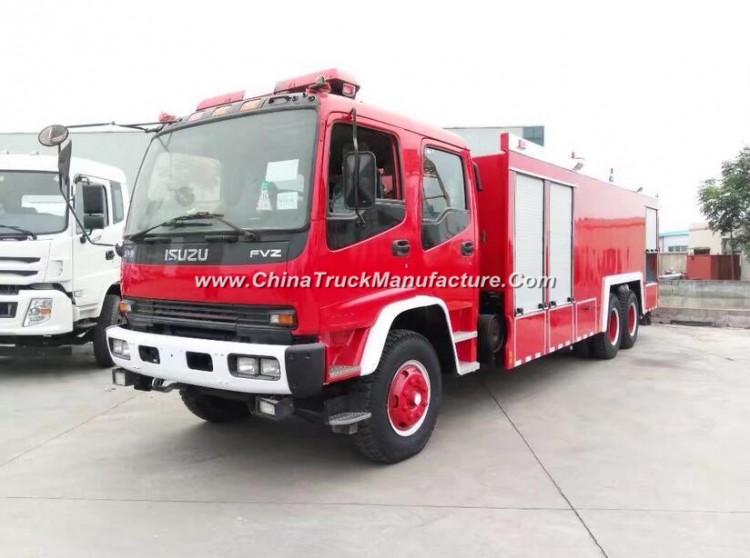 Japan Brand 6X4 Water-Foam Fire Fighting Truck, 10m3 Water Tank & 2m3 Foam Tank Fire Truck Hot S