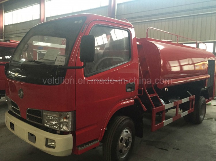 Chinese Hot Brand Dongfeng Light Duty 5, 000liter Water Tanker Sprinkler Fire Fighting Truck