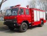 Chinese Brand Dongfeng Double Cab 6, 000 Liters Water Fire Tender Truck