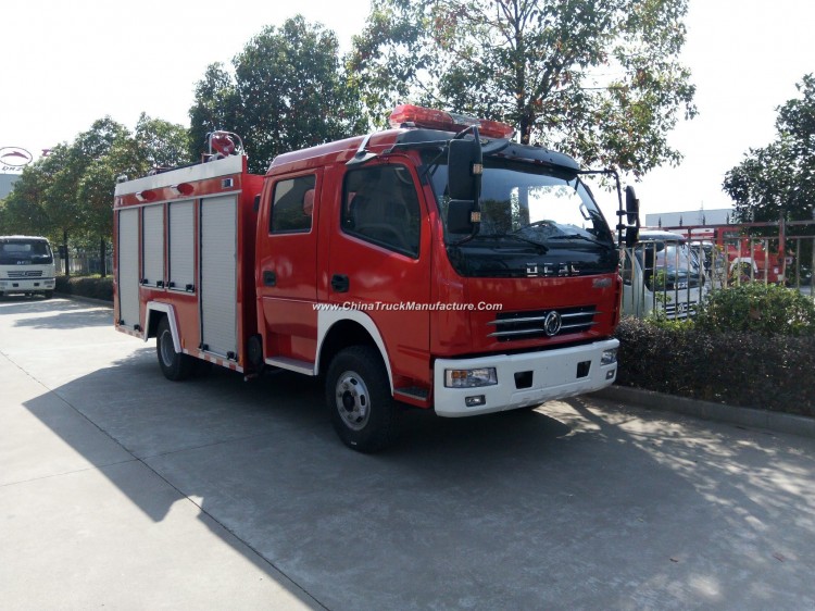 Economical Dongfeng Fire Truck Dimension 4, 000 Liters Capacity, Fire Truck Specifications, Fire Fig
