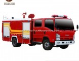 4X2 5000 Litre/1200 Gallons Water Foam Fire Truck for Fire Fighting