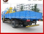 Mini 4 Tons Cargo Truck with 3.2 Tons Crane