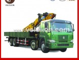 Sinotruk HOWO 25t/25ton Truck Mounted Crane