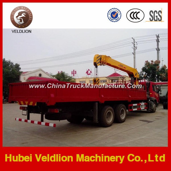 Mobile FAW 15 Tons Truck Mounted Crane