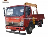 Sinotruk Wangpai Hydraulic Crane Manufacturers 4 Ton Lorry Cranes for Sale/Lorry with Crane for Sale