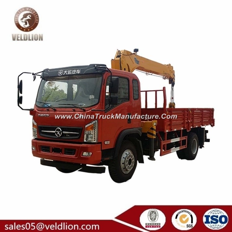 Dayun 4X2 Mini 5ton Lift Truck Truck Mounted Crane High Performance Lift Truck Pick and Carry Mobile