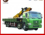 Sinotruk HOWO 8*4 25ton Truck Mounted Crane