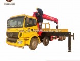 Foton 12 Ton Electric Hydraulic Truck Mounted Crane Lorry Crane with Radio Control for Sale, Dongfen
