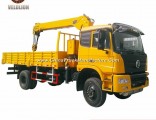 Dongfeng 6ton/8ton/10ton/12ton 10 Ton Truck Mounted Crane with Knuckle Boom, Telescoping Boom Mobile