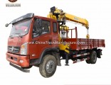 High Quality Dayun 6.3ton Straight Arm Hydraulic Control Crane Truck with Crane