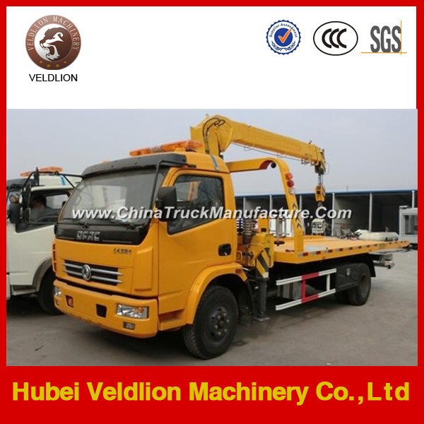 Dongfeng 4 Ton Wrecker with Floding Crane