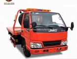 Jmc Brand 4X2 Hydraulic Winch 4 Ton Towing Car Flat Bed Wrecker Truck with Wheel Lift (half landing