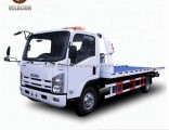 Japan 700p Euro4 Left Hand Drive Manual 4 Tons Flatbed Wrecker Emergency Rescue Truck
