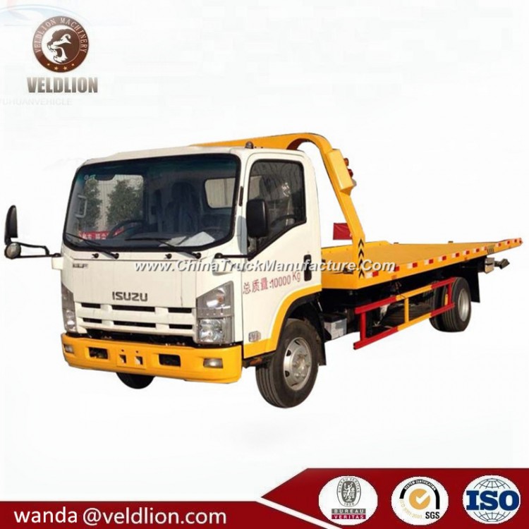 Isuzu Diesel Manual Medium Duty 5000kg Wrecker Car Delivery Truck