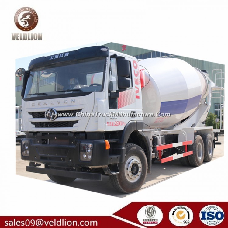 Iveco 5cbm/8cbm/10cbm Self Loading Cement Concrete Mixer Truck for Sale
