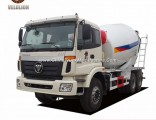 Foton Auman Left Hand Drive 10 Wheels Transit Mixer Truck 6m3-8m3 Cement Mixer Truck