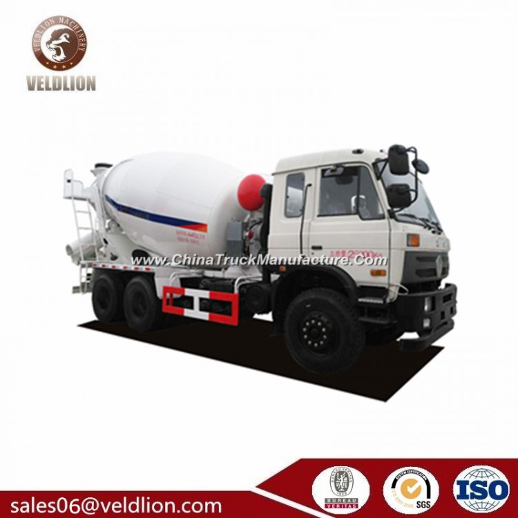 Chinese Brand Dongfeng 6X4 10 Wheelers 8cbm/8m3 Capacity Cement Mixer Truck for Construction