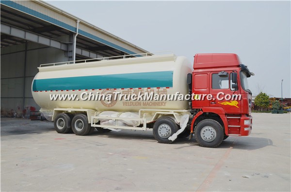 China Factory Produce Sinotruk Powder Tanker Trucks with 8*4 LHD Steering