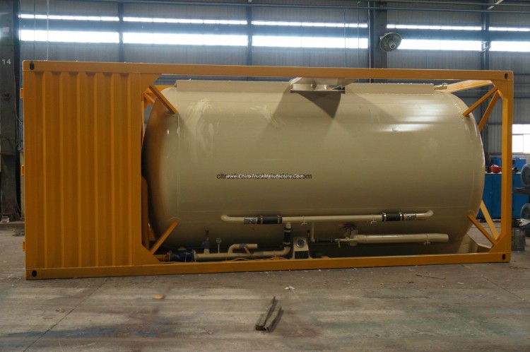  20 Cbm Carbon Steel Commercial Cryogenic LPG Storage Tank Container