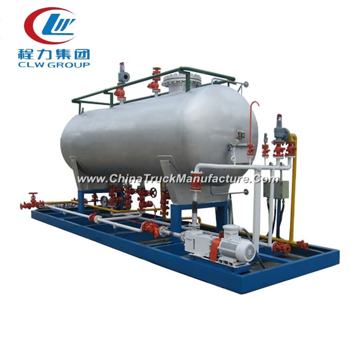 5ton LPG Mounted Station Mobile LPG Gas Filling Station Plant
