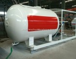 10tons 20000liters LPG Gas Filling Tank Skid Station with Filling Scale or Dispenser