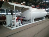 50000 Liters Filling Station 25ton LPG Skid Station for Gas Cylinder Refilling