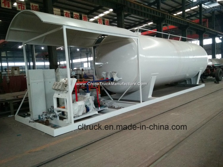 Cheap Price 50m3 25tons Cooking Gas Cylinder LPG Skid-Mounted Station