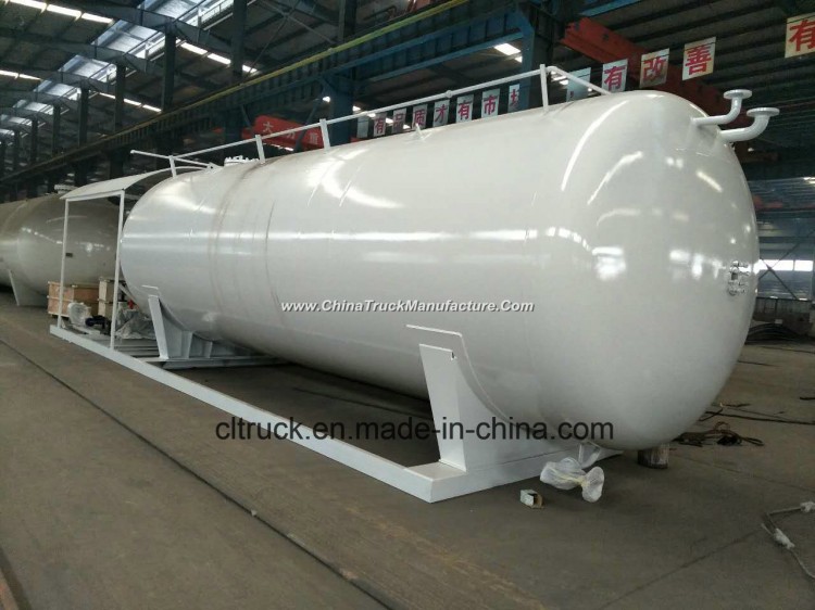 45000liters 22.5mt LPG Gas Filling Tank Skid Station with Filling Dispenser / Scale