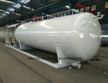 45000liters 22.5mt LPG Gas Filling Tank Skid Station with Filling Dispenser / Scale