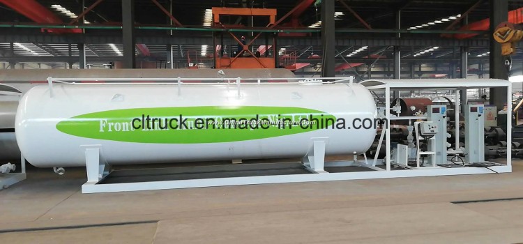 20000 Liters 10 Tons Mobile LPG Gas Filling Station Gas Cylinder Filling Plant for Africa