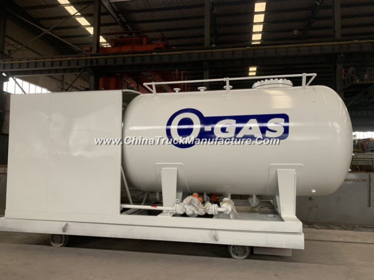 2019 New 10m3 LPG Filling Plant with Filling Scale 5ton LPG Skid Station