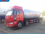 New Condition 25000 Liter Faw J6 6X4 Mobile LPG Dispenser Truck for Sale
