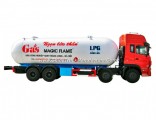 4 Axles 8*4 LPG Tanker Truck for Africa Market