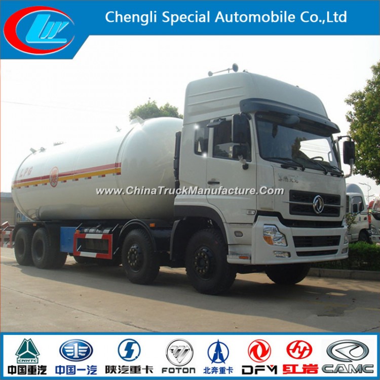 China 8*4 35cbm LPG Tanker Truck