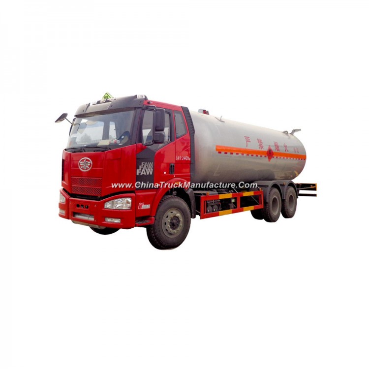 FAW 6X4 20cbm 25m3 LPG Delivery Truck for Africa