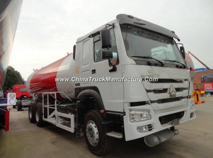 Sinotruk HOWO 6X4 10wheels 30cbm LPG Delivery Truck for Africa