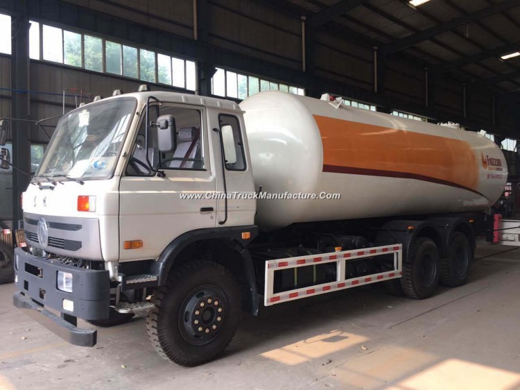Sinotruk HOWO Dongfeng Foton 20cbm 35cbm 6X4 Mobile Propane LPG Bobtail Truck with Filling Hose