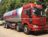 Low Price Manufacturer 8X4 FAW 34.5cbm LPG Tank Truck for Gas Delivery