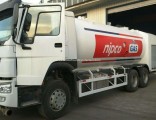 HOWO 6X4 336HP 10ton 20000liters 20m3 LPG Bobtail Tanker Truck