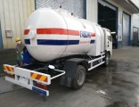 Customized 2.5tons to 25cbm LPG Bobtail Truck with Refilling Dispenser