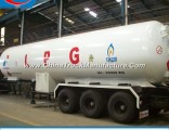 Competitive Price LPG Gas Trailer, 60000 Liter Propane Transport Trailers