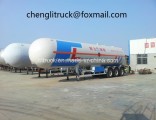 3 Axle 59.6 Cbm LPG Tanker Semi Trailer