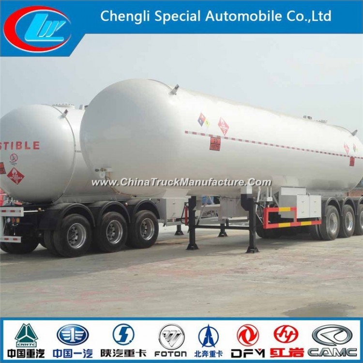 Chinese Manufacturer  Tri-Axle LPG Tanker Trailer