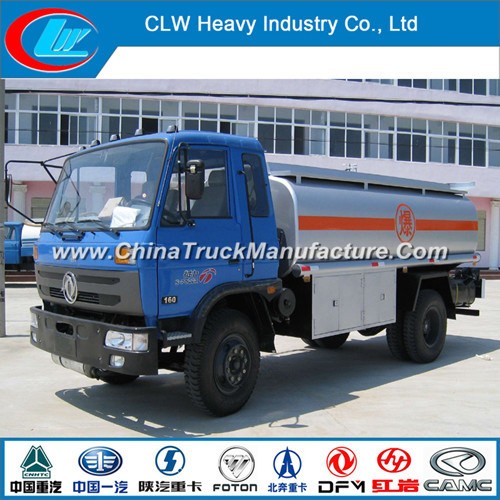 Oil Truck 170HP Q235 Carbon Steel Fuel Oil Tanker Truck