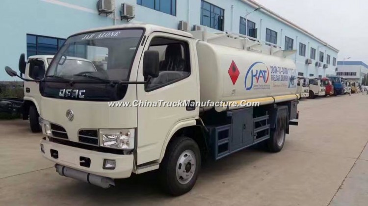 Dongfeng 4*2 8cbm Fuel Tank Oil Tanker Truck
