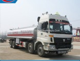 Foton 8X4 50cbm Oil Tank Truck Fuel Tank Truck