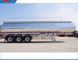 45000 Liters Tri-Axle Aluminum Alloy Fuel Tank 45cbm Semi Trailer
